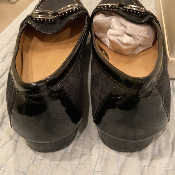 Coach loafers in signature black new w tags size 9 - Picture 4 of 6